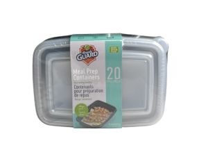 4.99 MEAL PREP CONTAINER 20 COUNT 28.7 OZ