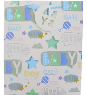 BABY BOY SMALL GIFT BAG  