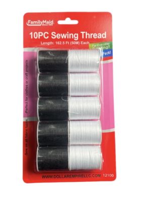 1.99 10 PC SEWING THREAD 