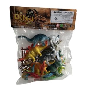 6.99 THE DINO WORLD PLAY SET 