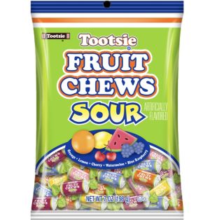 1.99 TOOTSIE FRUIT CHEWS SOUR
