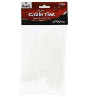 CABLE TIES 120 PACK 4 INCH  