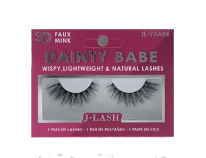 JL-YXA04 3D FAUX MINK LASHES DANITY BABE