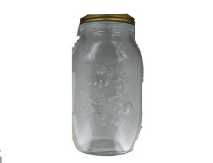 3.99 GLASS JAR WITH LID 54 OZ