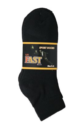 9-11 SOCKS ANKLE BLACK  