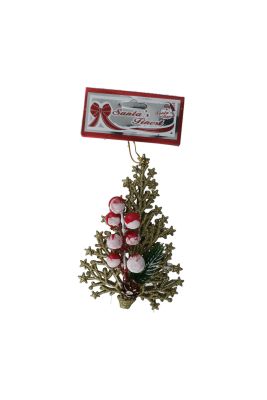 1.99 TREE W/ BERRIES 1PC 15.5CM TRD