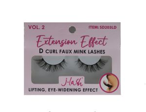 1.99 EXTENSION EFFECT D CURL FAUX MINK LASHES 