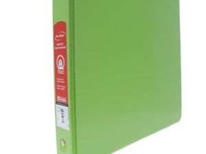 BINDER 1 IN LIME GREEN  