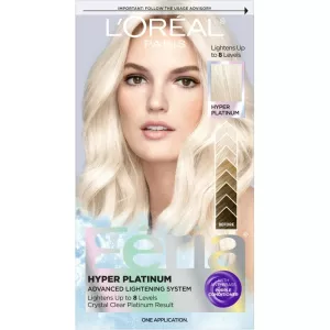 8.99 LOREAL FERIA HYPER PLATINUM 