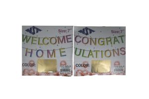 7 INCH CONGRATULATIONS BANNER