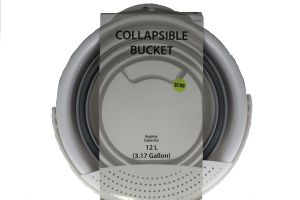 7.99 COLLAPSIBLE BUCKET 12 L