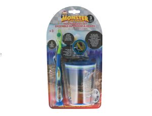 MONSTER IN MY GARAGE TOOTHBRUSH SET