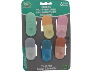 2.99 6 PIECE MULTI PURPOSE MAGNETIC CLIPS