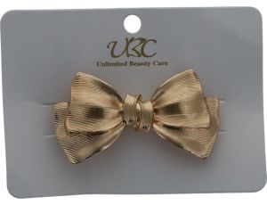 GOLD METAL HAIR BROOCH