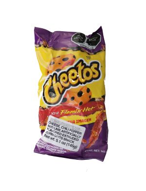 3.99 CHEETOS XTRA FLAMIN HOT CHIPS 