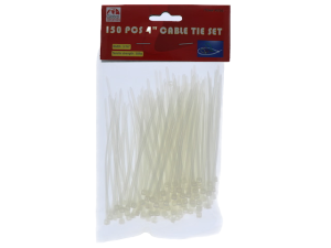 CABLE TIES 150 PC 4IN XXX  