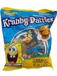 1.99 KRABBY PATTIES GUMMY CANDY 2.54 OZ