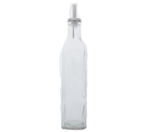 GLASS OIL DISPENSER 18 oz height 11.5  