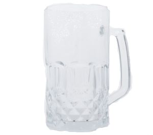 BEER GLASS MUG 20.6 oz height 6.1  