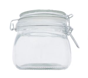 GLASS CANISTER 20.3 oz  