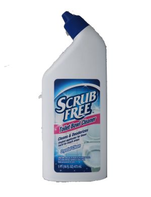 SCRUB FREE TOILET BOWL CLEANER