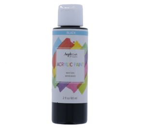 BLACK ACRYLIC PAINT 2 FL OZ  