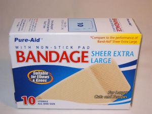 BANDAGES SHEER XL 10CT  