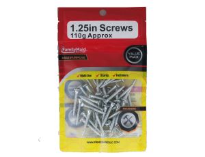 1.25 INCH SCREWS 110 G APPROX