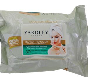 YARDLEY MAKE UP REMOVER HYALURONIC ACID ESSENCE 30 PACK  