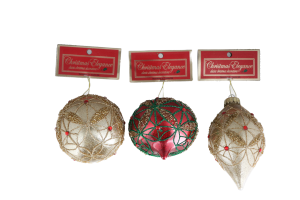1.99 GLITTER ORNAMENT