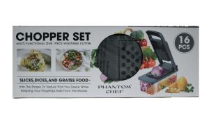 14.99 PHANTOM CHEF CHOPPER SET