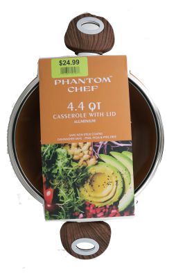 24.99 PHANTOM PUMPKIN 4.4 QT CASSEROLE WITH LID