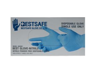 3.99 BESTSAFE NITRILE GLOVES XL 100 PACK