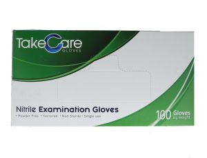 3.99 NITRILE EXAMINATION GLOVES MEDIUM 100 PACK