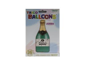 5.99 CHAMPAGNE 36 INCH MYLAR BALLOON