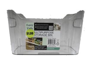 1.99 MULTIPURPOSE STORAGE BIN 9.1 X 6.1 X 5.1 INCH