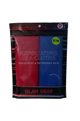 2.99 EXFOLIATING SPA CLOTHES