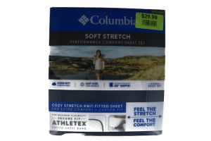 29.99 COLUMBIA CAL KING SHEET SET