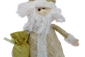 12.99 GOLD STANDING SNOW MAN 