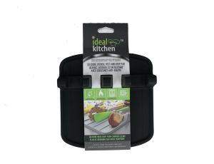 IDEAL KITCHEN SILICONE UTENSIL REST AND DRIP PAD