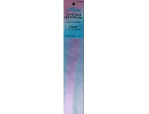 LILAC CLIP IN TINSEL HAIR EXTENSIONS