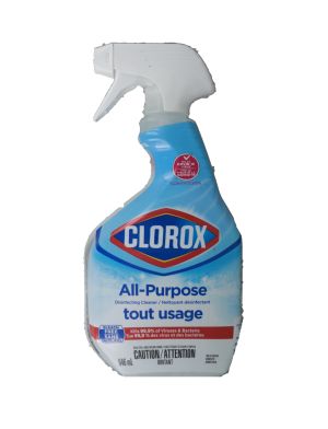 4.99 CLOROX ALL PURPOSE TOUT USAGE 946 ML