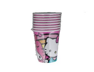 HELLO KITTY 9 OZ 8 PACK