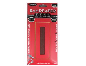 1.99 SANDPAPER 5 PACK