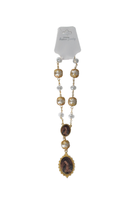 OUR LADY GUADALUPE OVAL PENDANT 