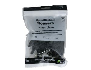 CHARCOAL TOOTHPICK FLOSSERS