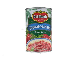 1.99 DEL MONTE TOMATO AND BASIL PASTA SAUCE