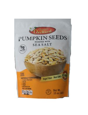 6.99 PREMIUM ORCHARDS PUMPKIN SEEDS