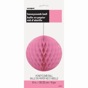 HONEYCOMB BALL HOT PINK  