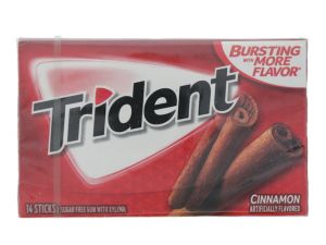 TRIDENT CINNAMON GUM  